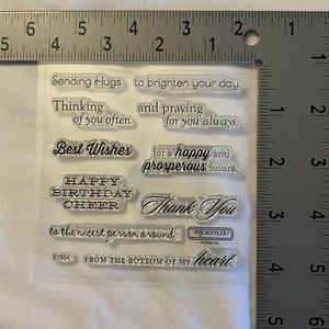 Sending Love Occasions B1504 stamp set